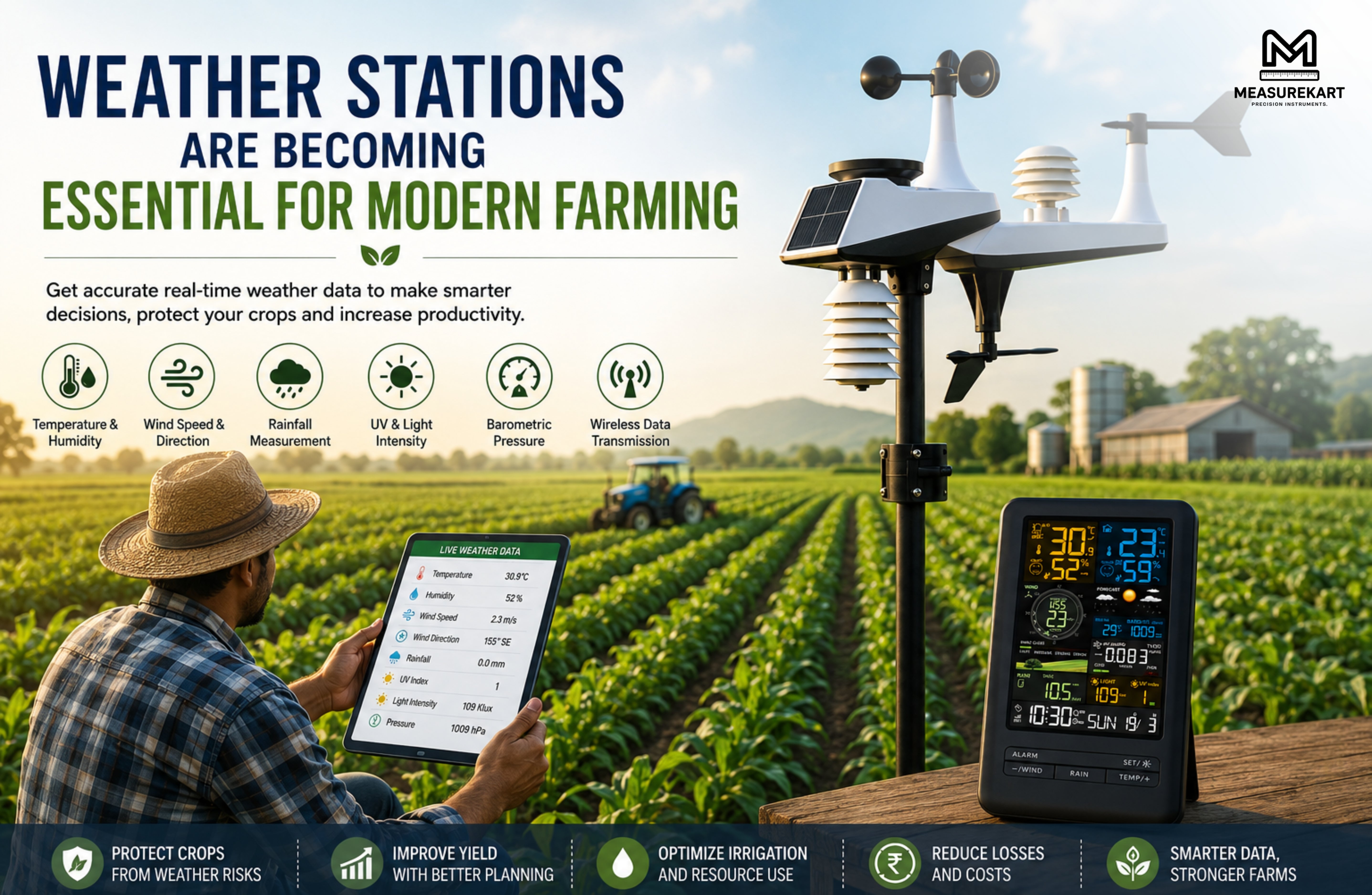 Why Weather Stations Are Becoming Essential for Modern Farming