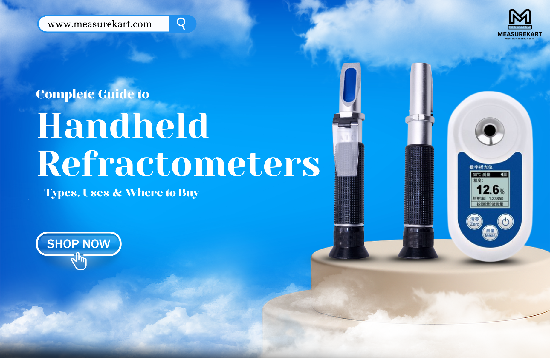 Complete Guide to Handheld Refractometers – Types, Uses & Where to Buy
