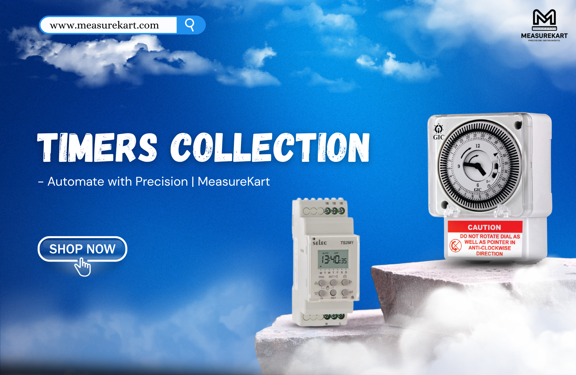 Machine Inbuilt Timers Timers Collection – Automate with Precision | MeasureKart