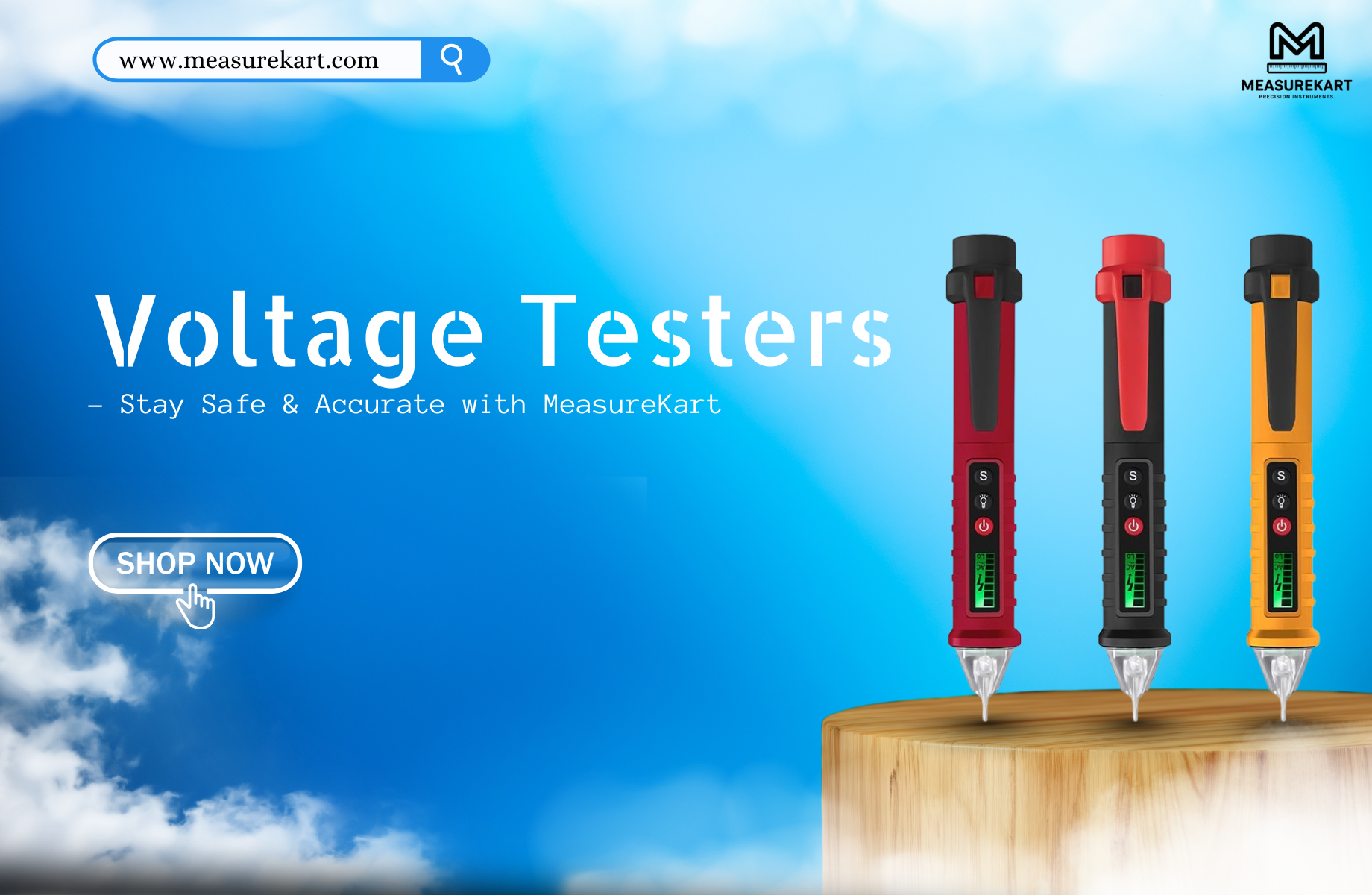 Voltage Testers – Stay Safe & Accurate with MeasureKart