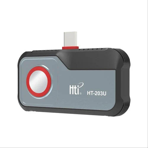 Real Instruments 256X192 IR Resolution Hti HT-203U Thermal Camera for Android Phone Fully Adjustable