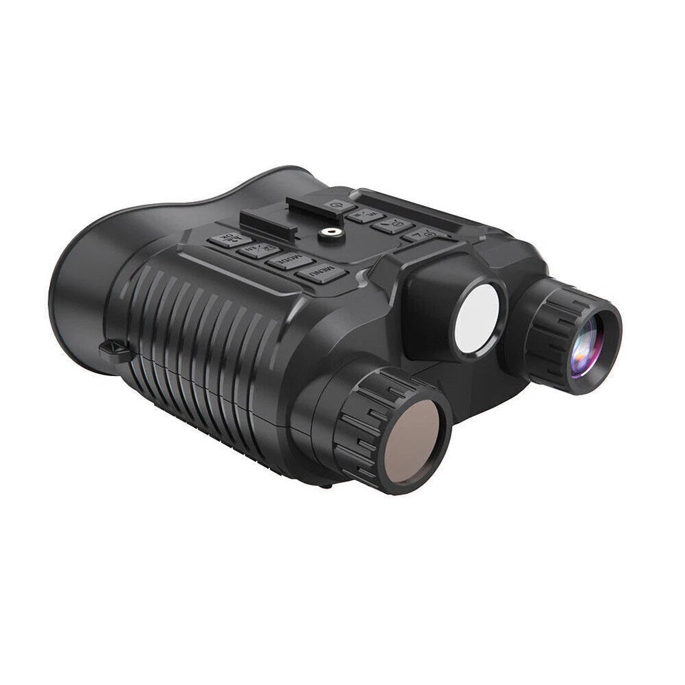 Real Instruments NV8161 Military Tactical Night-Vision Goggles Head Mounted Binoculars, 4K HD IR Night Vision Binoculars with 8X Digital Zoom, Save Photo and Video with 32GB Memory Card, Built-in 3000Mah Battery