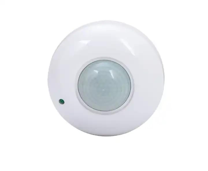 Real Instruments Ceiling-Mount PIR Motion Sensor Switch with LUX Sensor inbuilt Energy Saving Sensor,LUX Adjustment, Time Adjustment,Automatic Sensor 220V