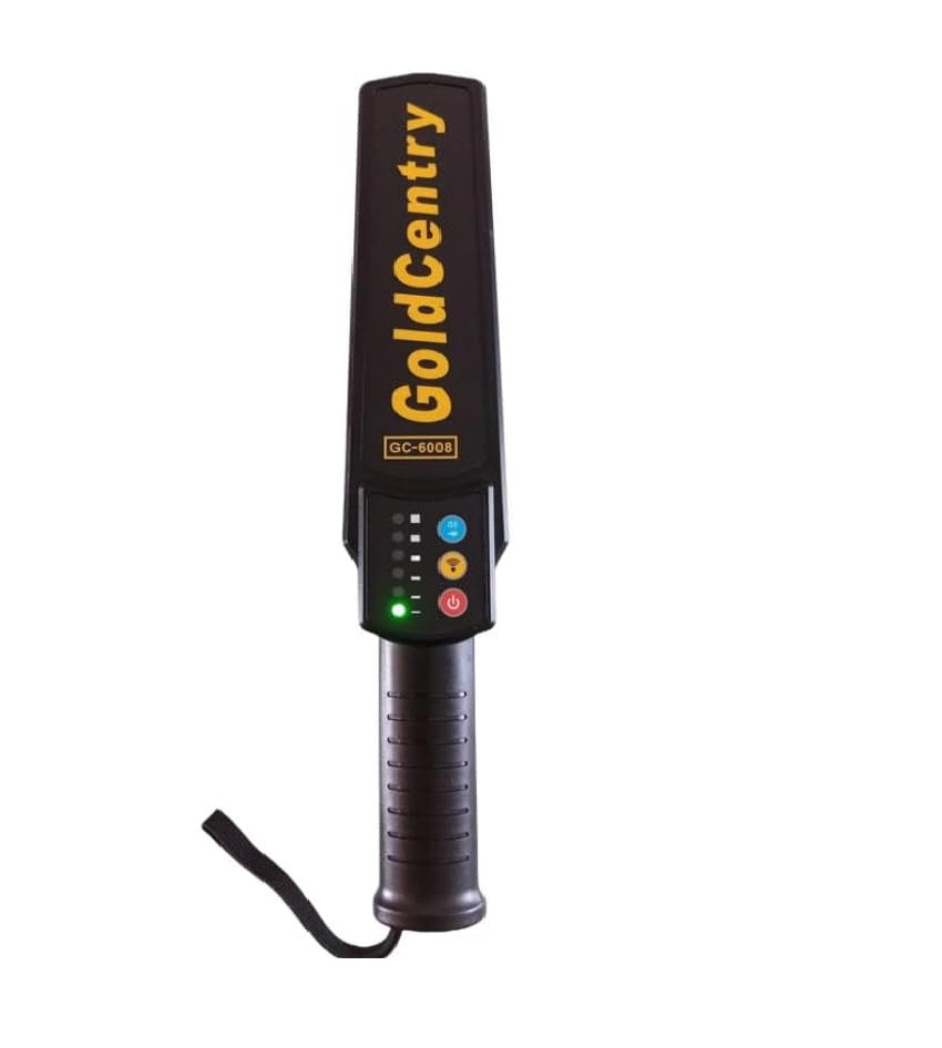 Real Instruments GC6008 Handheld Metal Detector High-Sensitivity Security Scanner for Professional Use