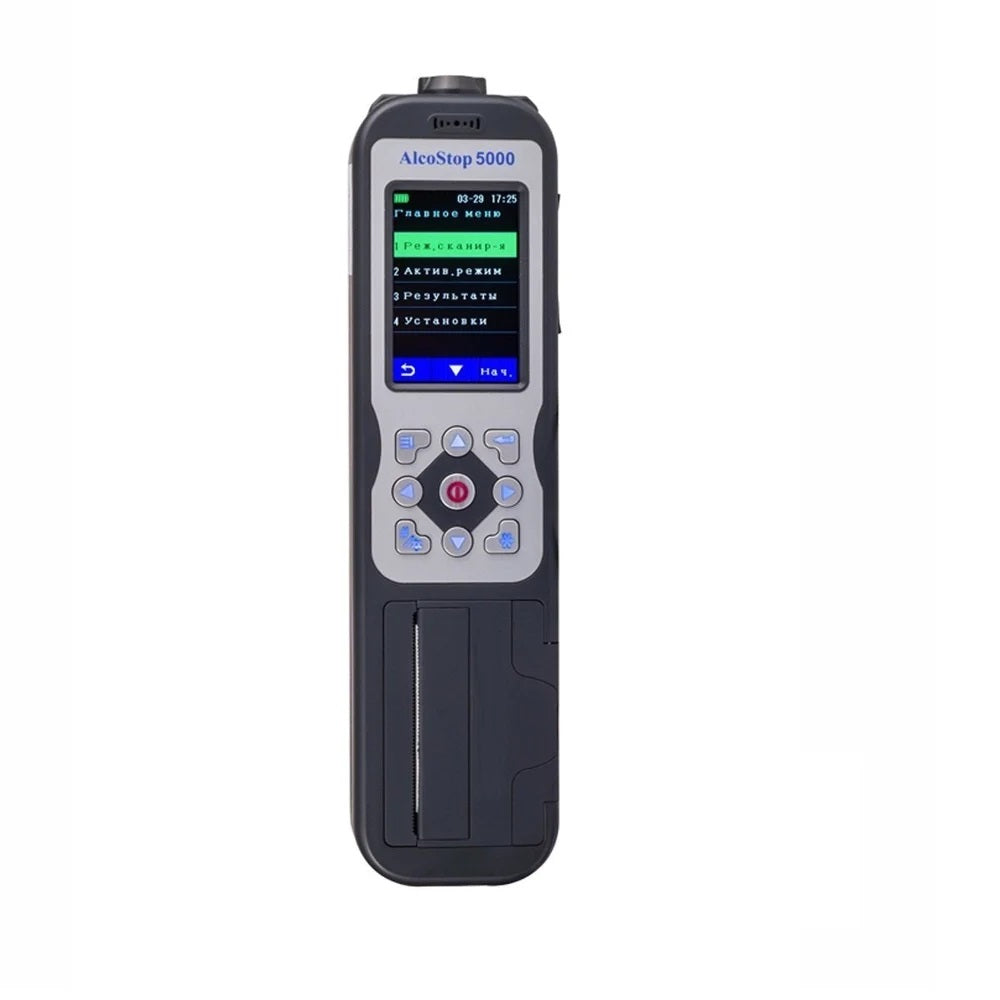 Real Instruments Alco Stop 5000 Digital Breath Alcohol Analyser With Built-In Printer, AT-24