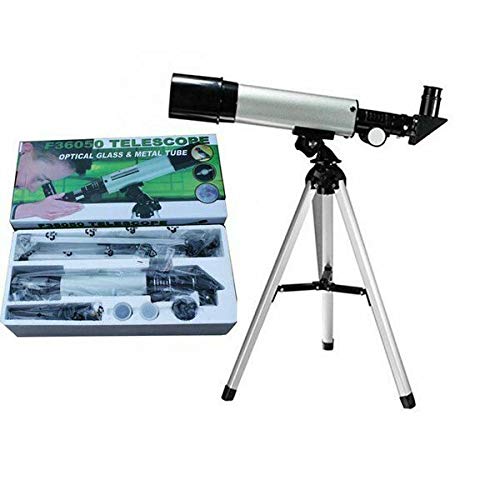 Real Instruments Astronomical Telescope Refractor Type Space Telescope Tripod Small Refracting Spotting, F36050