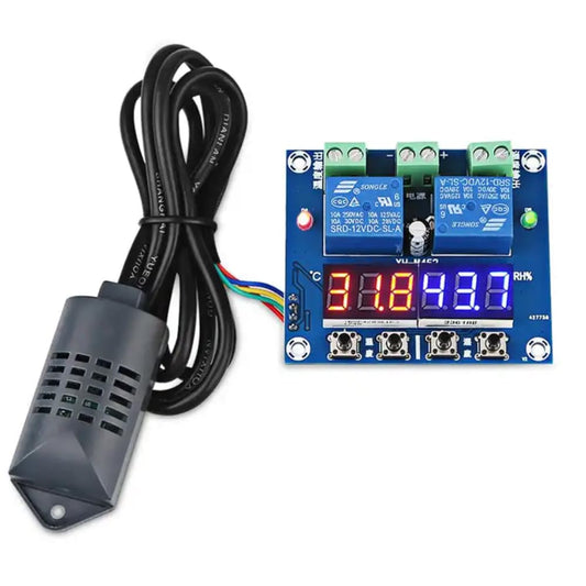 Real Instruments XH-M452 Temperature Humidity Controller module digital display word high precision double output automatic constant temperature For Incubator