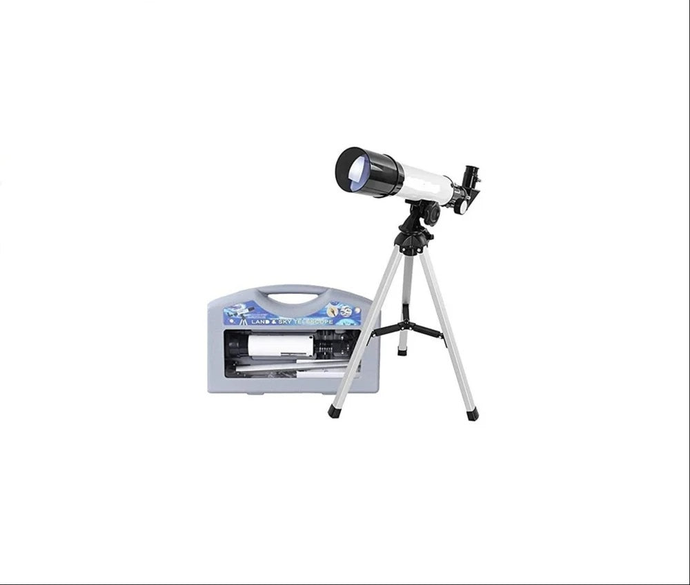 Real Instruments F36050B Kids Astronomical Telescope Professional 90X With Tripod For Kids, F36050B