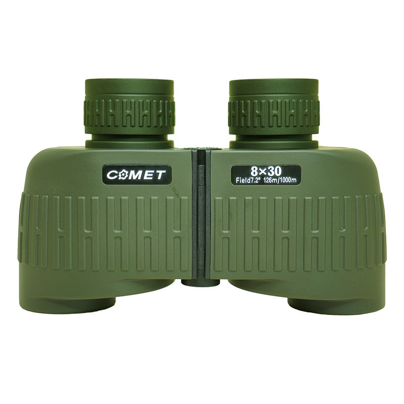 Real Instruments 8x30 Military Binoculars Tactical Army-Grade Optics with Wide Field of View & Grip