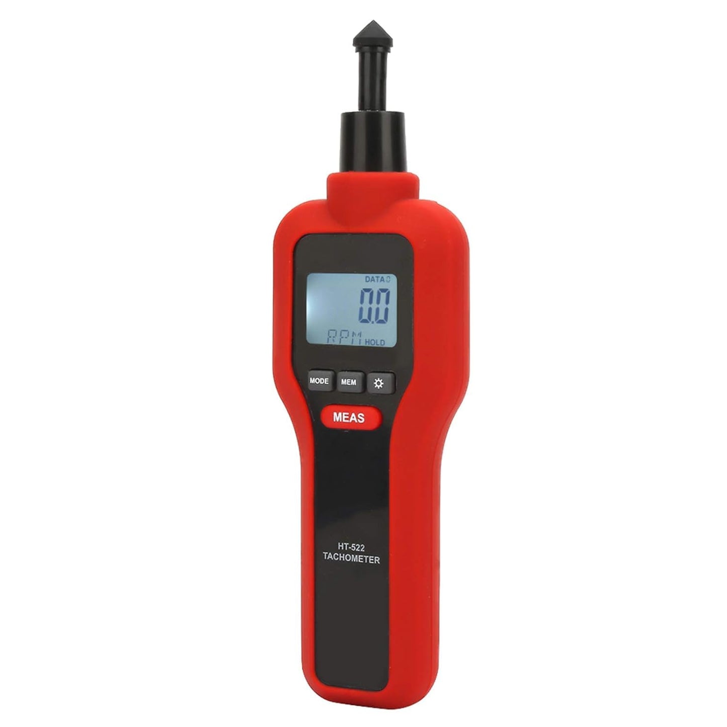 Real Instruments HT-522 Digital Tachometer Laser Rotating Speedometer 2 in 1 Non-Contact & Contact Rpm Tester Speed Handheld Motion Measuring