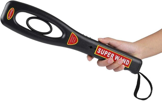 Real Instruments High Sensitivity Handheld Metal Detector for Malls, Airports, Railway Stations, Bank Security Check Advanced Metal Detector (GP-008)