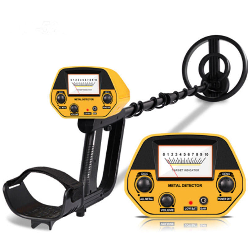 Real Instruments MD-5090 Professional Underground  Metal Detector – High Sensitivity with Analog Target Indicator, Adjustable Discrimination & Waterproof Coil – Ideal for Treasure Hunting, Coins, Relics & Jewelry