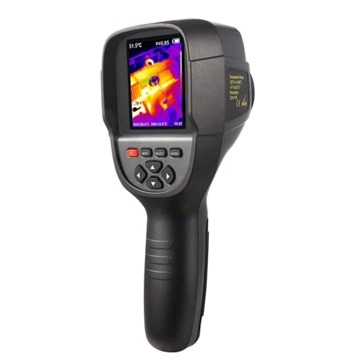 Real Instruments HT-18 Pixels Handheld Thermal Imaging Camera 220 x 160 IR Resolution Infrared Thermal Imager Infrared Thermometer,with soft bag