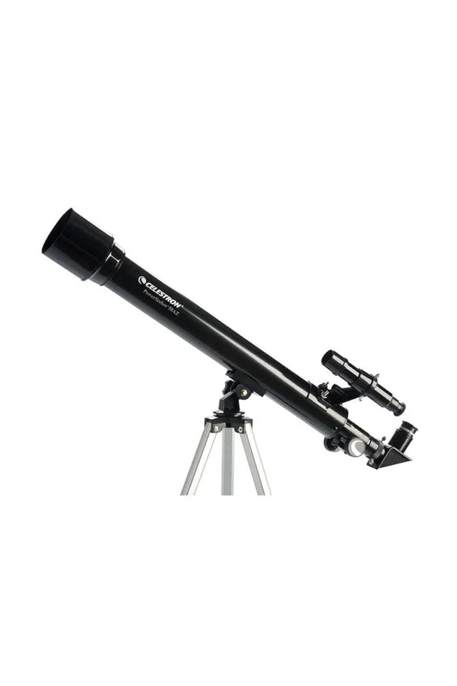 Celestron PowerSeeker 50AZ Telescope - Manual Alt-Azimuth Telescope for Beginners - Compact and Portable - Bonus Astronomy Software Package - 50mm Aperture