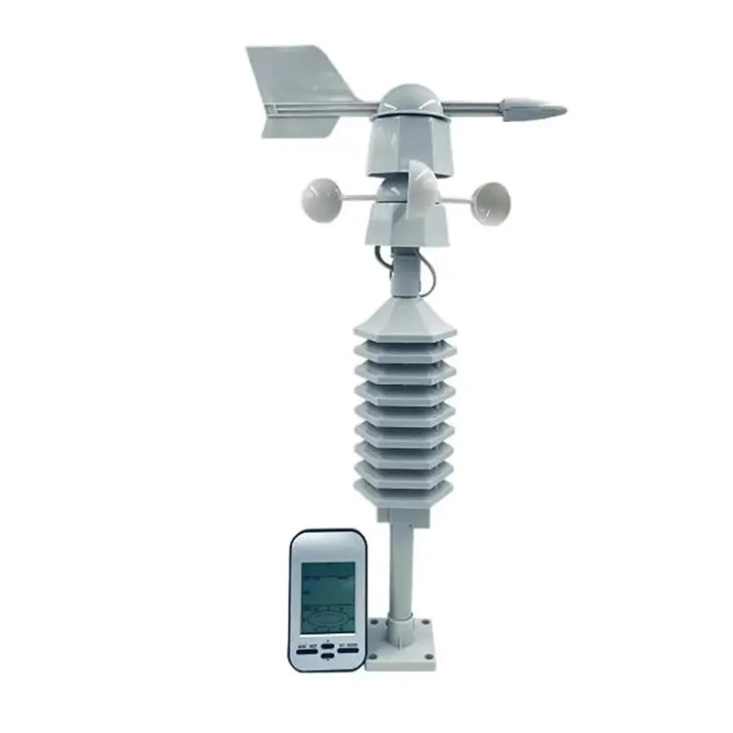 Real Instruments Digital Weather Station Rf 433 Mhz Wireless Meteorological Instrument Weather Forecaster, WS0232