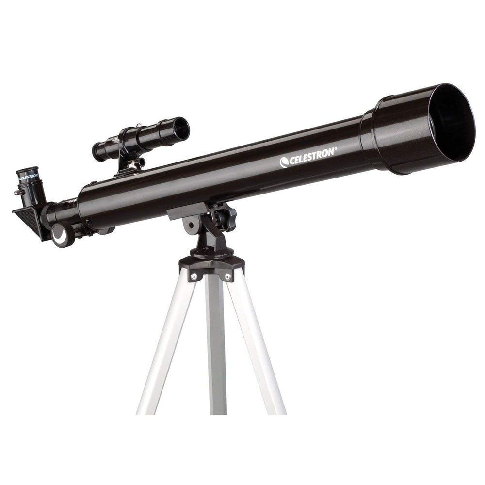Celestron PowerSeeker 50AZ Telescope - Manual Alt-Azimuth Telescope for Beginners - Compact and Portable - Bonus Astronomy Software Package - 50mm Aperture