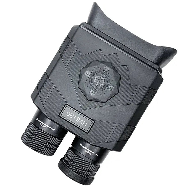 Real Instruments Binoculars Night Vision Built 3.5 Inch Wide Screen 8X Digital Zoom, NV6180