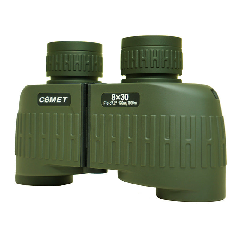 Real Instruments 8x30 Military Binoculars Tactical Army-Grade Optics with Wide Field of View & Grip