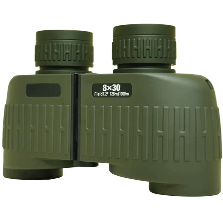 Real Instruments Military-Grade 8x30 Waterproof Binoculars – Compact, Floating, Fog-Proof Tactical Optics Without Compass