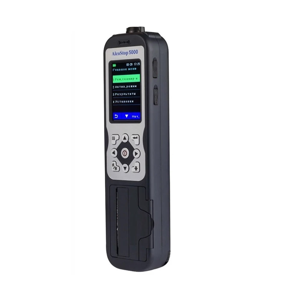 Real Instruments Alco Stop 5000 Digital Breath Alcohol Analyser With Built-In Printer, AT-24