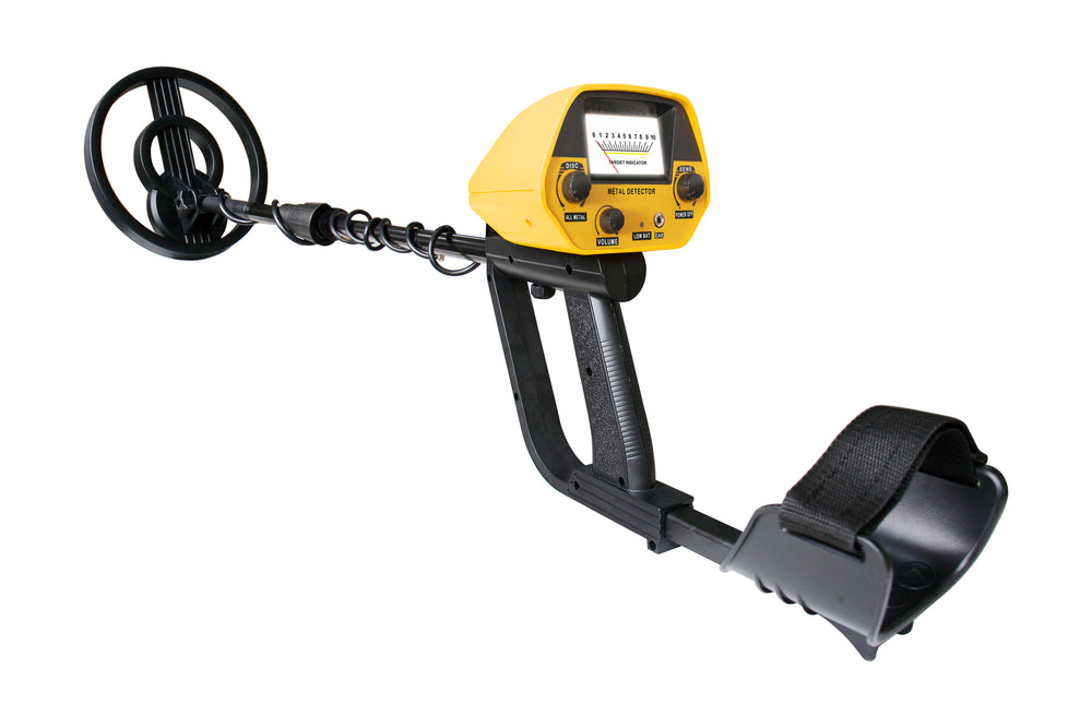 Real Instruments MD-5090 Professional Underground  Metal Detector – High Sensitivity with Analog Target Indicator, Adjustable Discrimination & Waterproof Coil – Ideal for Treasure Hunting, Coins, Relics & Jewelry