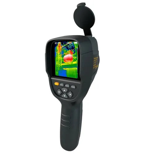 Real Instruments New Higher Resolution 320 x 240 IR Infrared Thermal Imaging Camera. Model HT-19 with Improved 300,000 Pixels, Sharp 3.2" Color Display Screen