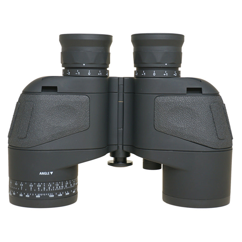 Real Instruments 7x50 Marine Binoculars Waterproof & Floating with Rangefinder Compass, MBC-7x50