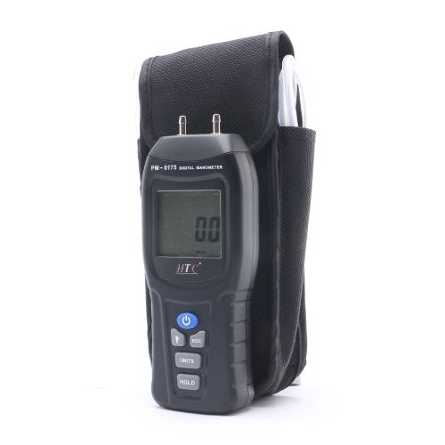 Real Instruments HTC PM-6175 Digital Manometer 75 PSI with Wide-Range Pressure Measurement, Multiple Units, and High Accuracy for Industrial, HVAC, and Scientific Applications