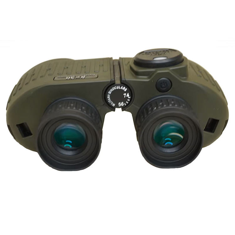 Real Instruments Military-Grade 8x30 Waterproof Binoculars with Built-in Compass & Rangefinder – Compact, Floating, Fog-Proof Tactical Optics