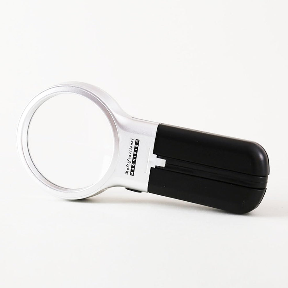 Real Instruments TH-7006 3 in 1 Folding Handheld Folding Magnifier With LED Light 3X Magnifying Glass