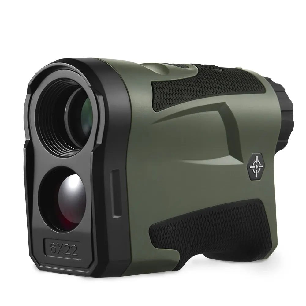 Real Instruments Laser Range Finder RFA-600 Compact and Accurate Laser Range Finder with Multi-Mode Measurement, Lightweight, IP54 Waterproof Rating & Versatile Functionality for Outdoor Activities, Hunting, Surveying, Construction & Sports Applications