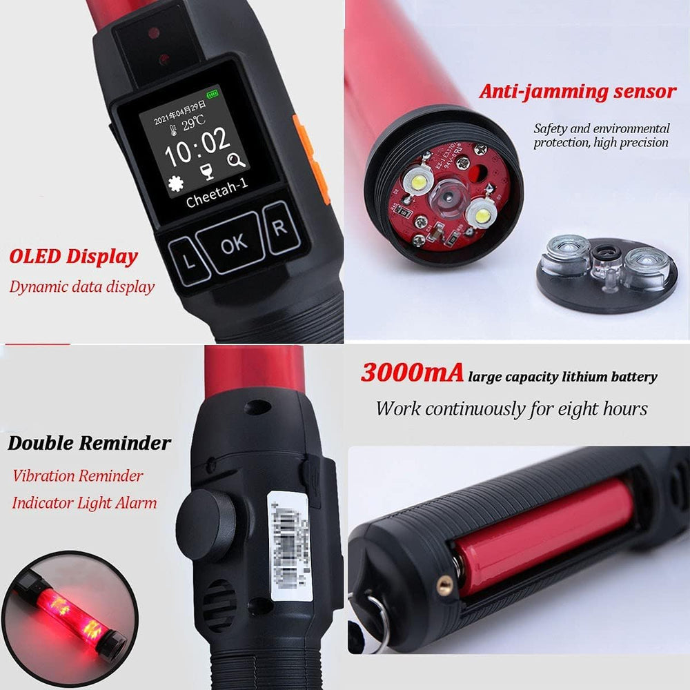 Real Instruments Digital Breath Alcohol Tester Cheetah 1 For Traffic Enforcement, AT-20