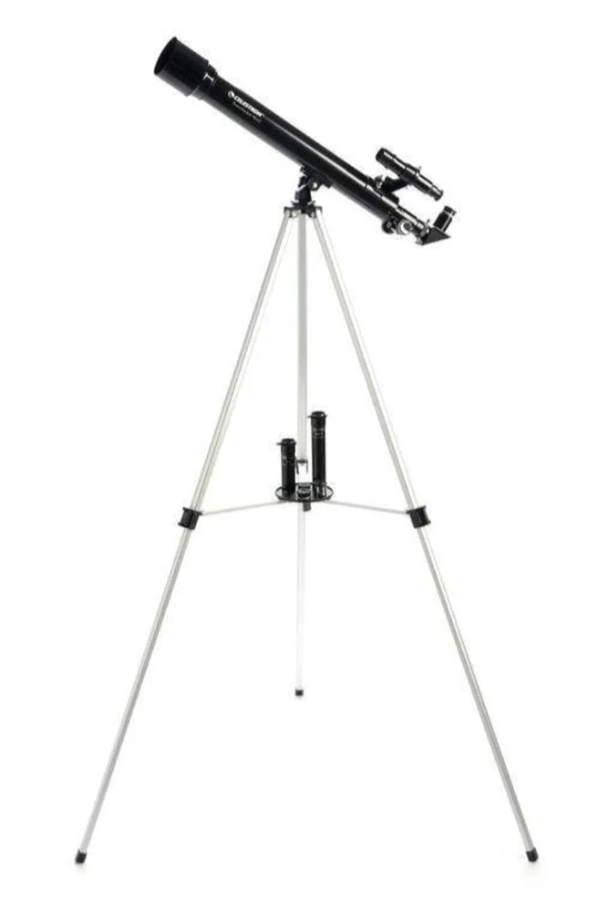 Celestron PowerSeeker 50AZ Telescope - Manual Alt-Azimuth Telescope for Beginners - Compact and Portable - Bonus Astronomy Software Package - 50mm Aperture