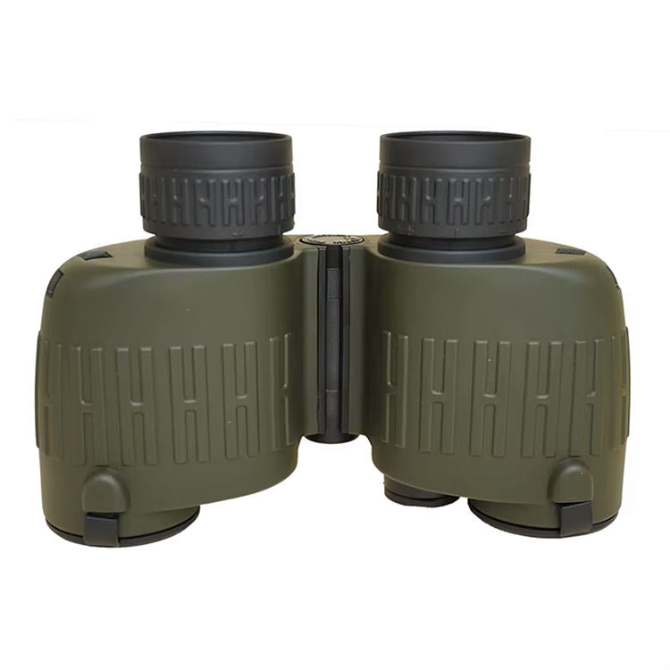 Real Instruments Military-Grade 8x30 Waterproof Binoculars with Built-in Compass & Rangefinder – Compact, Floating, Fog-Proof Tactical Optics