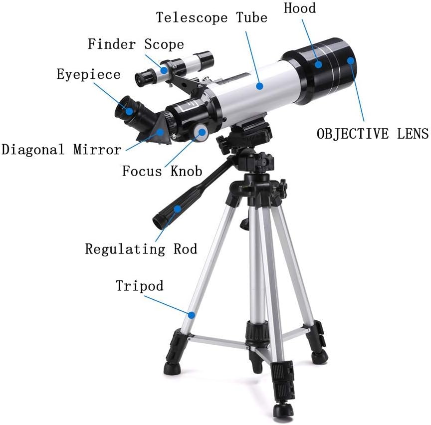 Real Instruments Telescope 40070 Professional High Resolution Night Vision, F40070