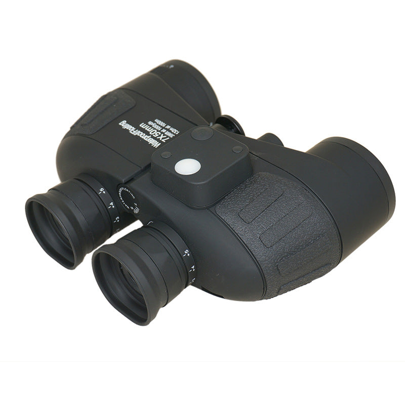 Real Instruments 7x50 Marine Binoculars Waterproof & Floating with Rangefinder Compass, MBC-7x50