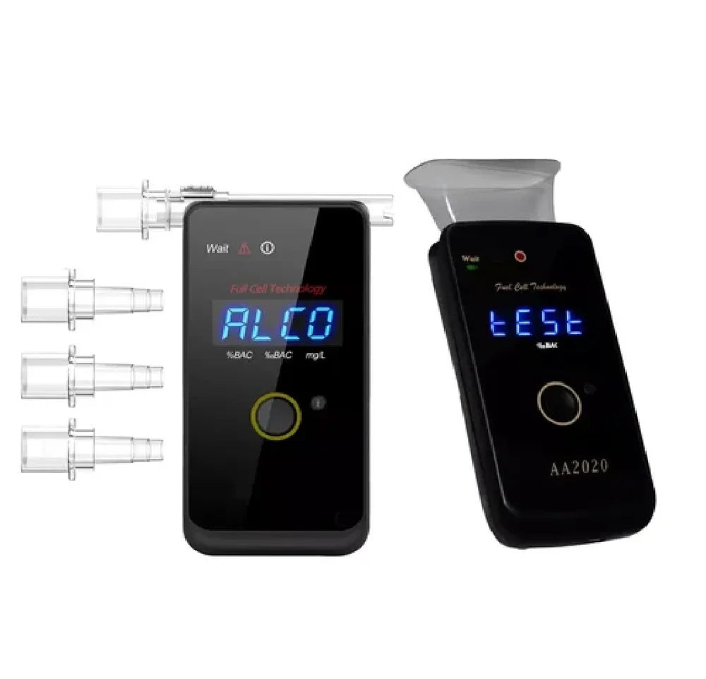 Real Instruments Alcohol Tester AA2010P Breathalyzer & Quick Screening Test With Printer, AT-23