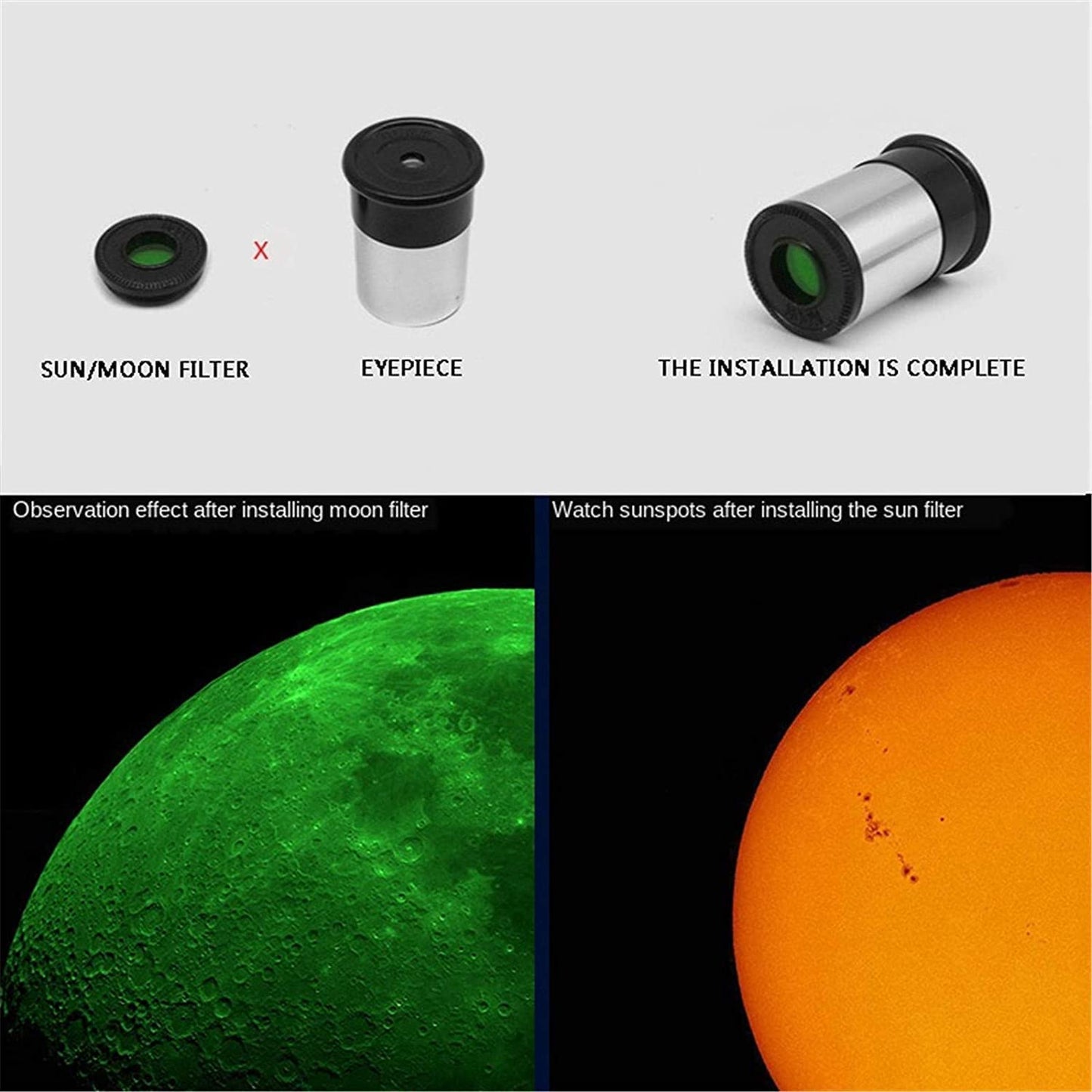 Real Instruments Reflector Telescope Model F70076 Astronomical Telescope- HD Precise Optics