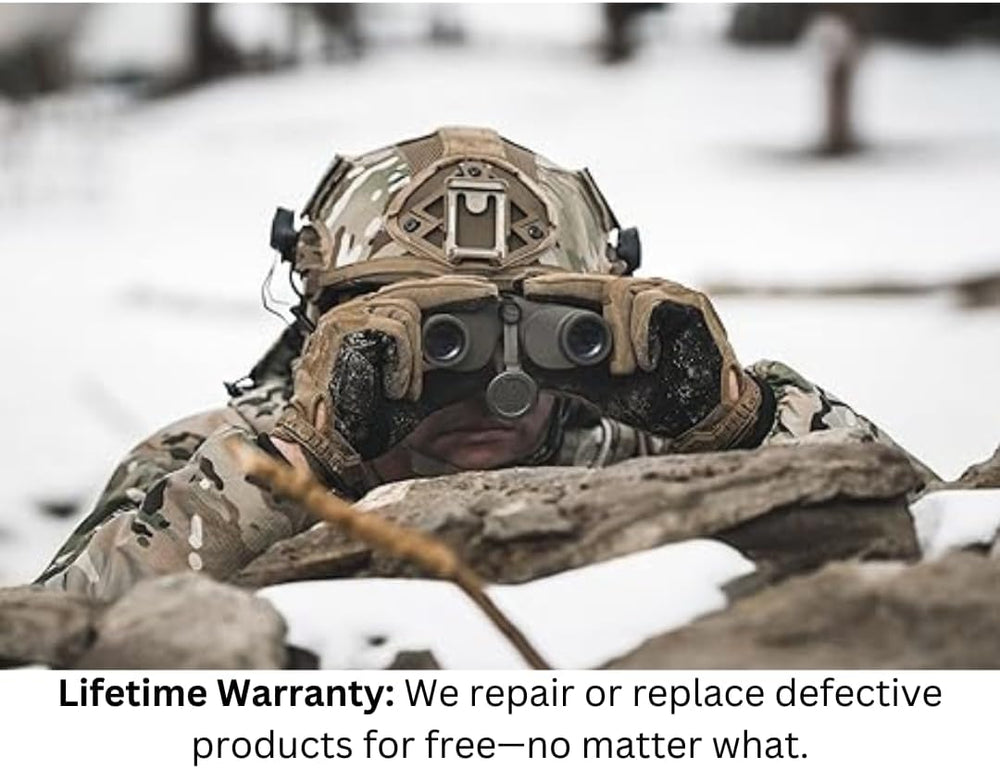 Steiner Military-Marine Series Binoculars, Lightweight Tactical Precision Optics for Any Situation, Waterproof, Green, 8x30