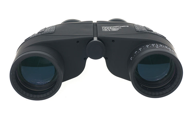 Real Instruments Military-Grade 10x50 Waterproof Binoculars – Floating, Fog-Proof Tactical Optics Without Compass