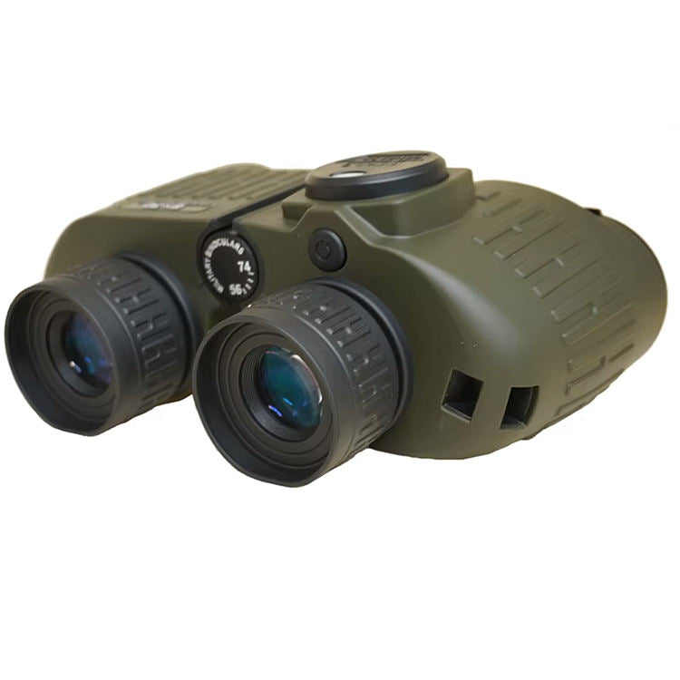 Real Instruments Military-Grade 8x30 Waterproof Binoculars with Built-in Compass & Rangefinder – Compact, Floating, Fog-Proof Tactical Optics