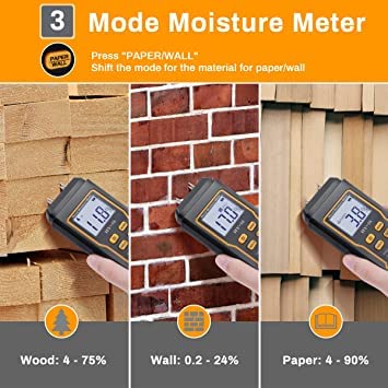 Real Instruments HY-16 Digital Wood Moisture Meter 0–99.9% Two-Pin Moisture Tester