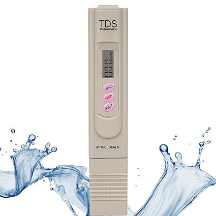 Real Instruments High-Precision Total Dissolved Solids (TDS) Meter with Wide Measurement Range, Automatic Temperature Compensation, Compact Waterproof Design & Accurate Water Quality Monitoring for Industrial, Environmental & Aquatic Applications (TDS-3)
