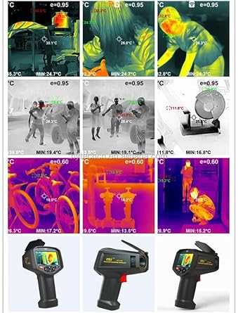 Real Instruments HT-H8 Resolution 640x480 Infrared Handheld Thermal Imager Wireless Thermal Camera