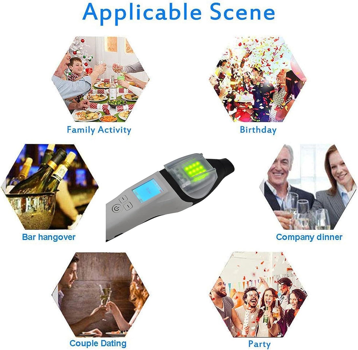 Real Instruments AT7000 Non Contact Rapid Screen Breathalyzer, AT-13