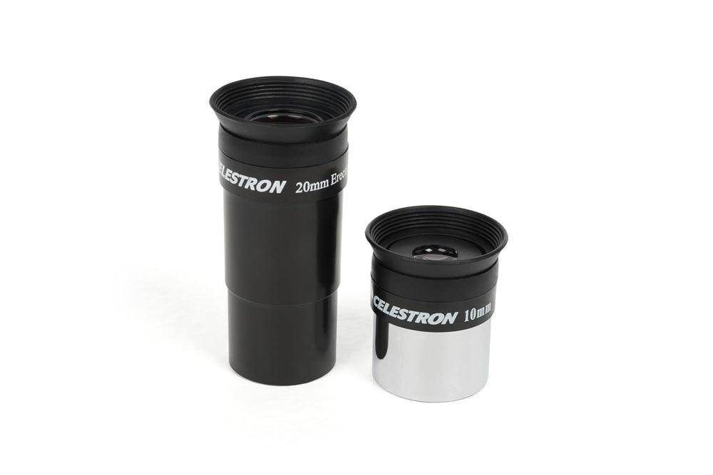 Celestron AstroMaster 130EQ 130mm (5.1-inch) Newtonian Reflector Telescope with Manual German Equatorial Mount, 650mm Focal Length, Dual Eyepieces (20mm & 10mm), StarPointer Finderscope, Adjustable Steel Tripod, and Full Accessory Tray