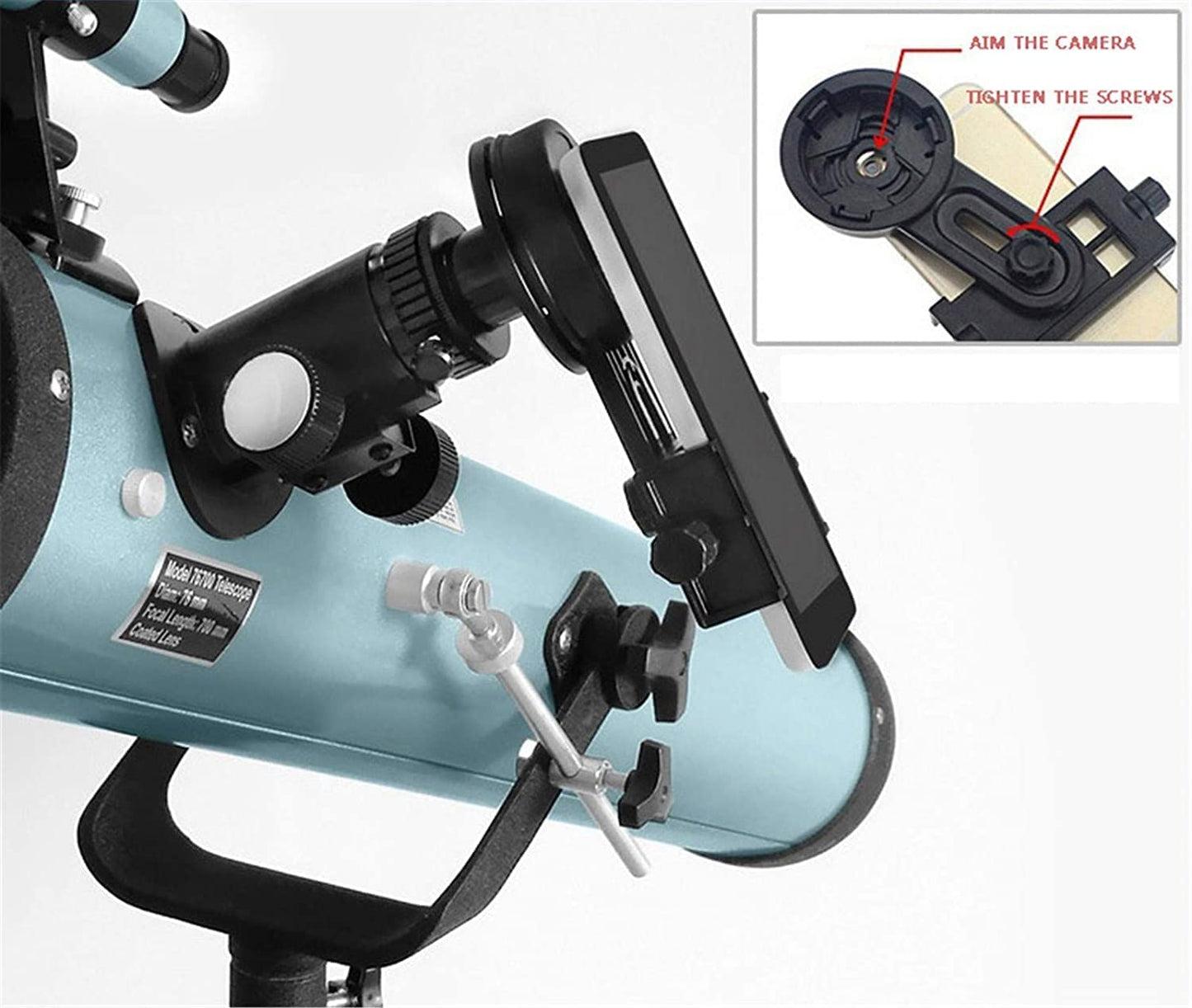 Real Instruments Reflector Telescope Model F70076 Astronomical Telescope- HD Precise Optics