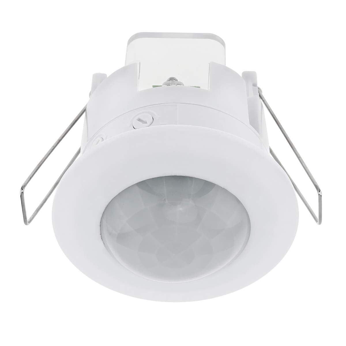 110-240V Infrared Motion Sensor Switch, Recessed Fall PIR Ceiling Motion Sensor Detector Light Switch Adjustable 360 Degree