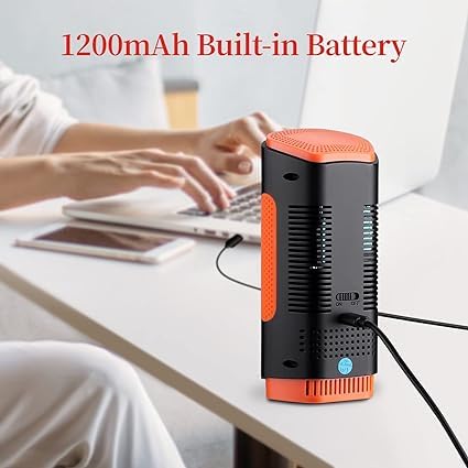 Real Instruments 8-in-1 Air Quality Monitor | PM1.0, PM2.5, PM10, TVOC & HCHO Meter (AQM-02)