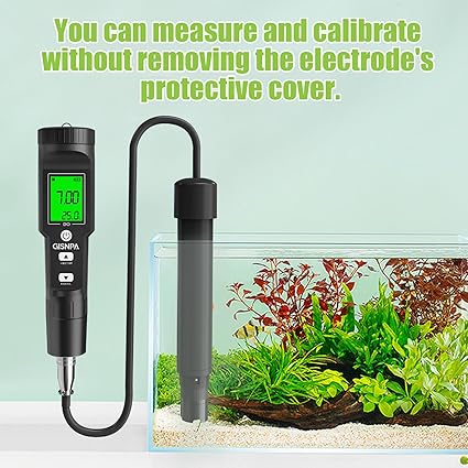 Real Instruments Dissolved Oxygen Meter with ATC, 0-40.00 mg/L Measurement Range, DO Meter with Electrode Filling Fluid and Anaerobic Water